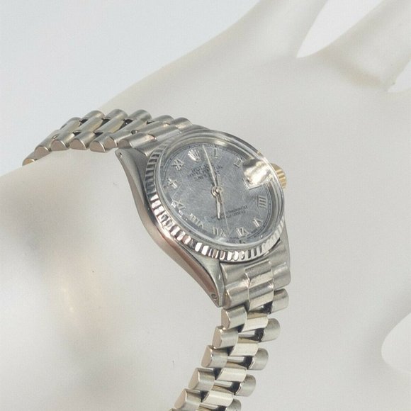 METERORITE ROLEX! LADIES 18K PRESIDENT WATCH!! - Picture 3 of 7